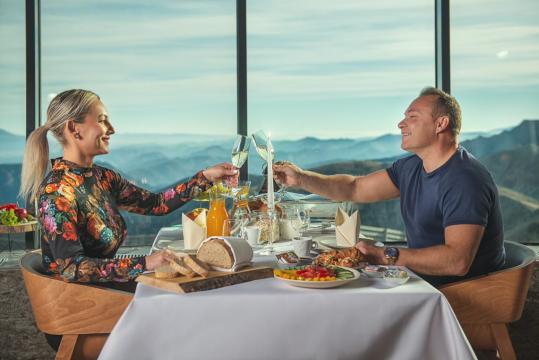 A night on Mt Chopok, Rotunda 2004 m n.m.