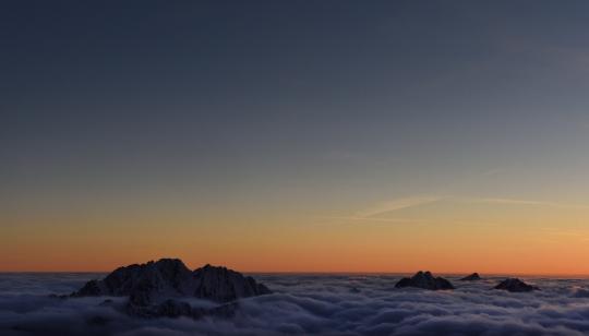 Nacht auf der Lomnitzer Spitze