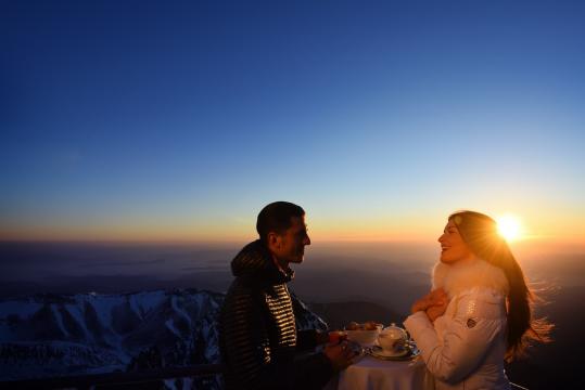 Nacht auf der Lomnitzer Spitze