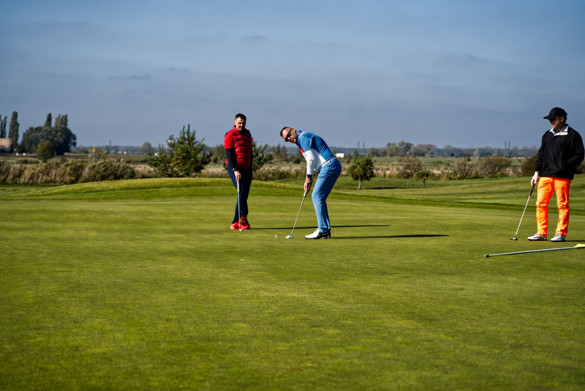 Lekce s golfovým trenérem Tomášem Beckem