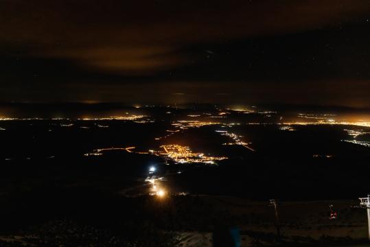 Kolacja pod gwiazdami Skalnaté pleso