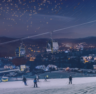 New Year's Eve at Kuflonka - skier