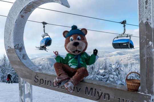 2 denní lyžování s Meďánkem