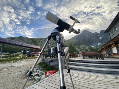 Abendessen unter den Sternen Skalnaté Pleso