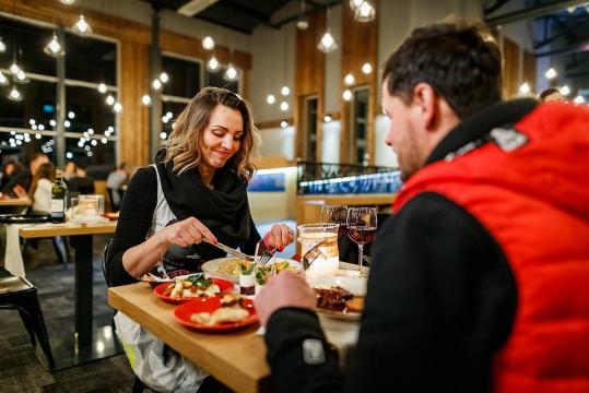 Abendessen unter den Sternen Skalnaté Pleso