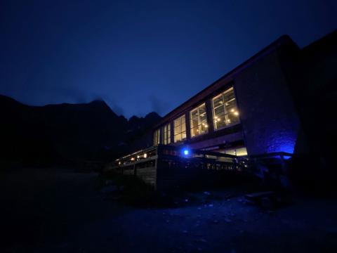 Abendessen unter den Sternen Skalnaté Pleso