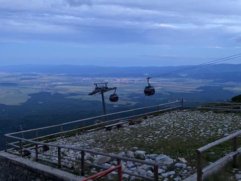 Abendessen unter den Sternen Skalnaté Pleso
