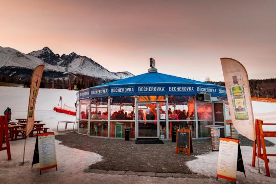 Večera pod hviezdami Skalnaté Pleso