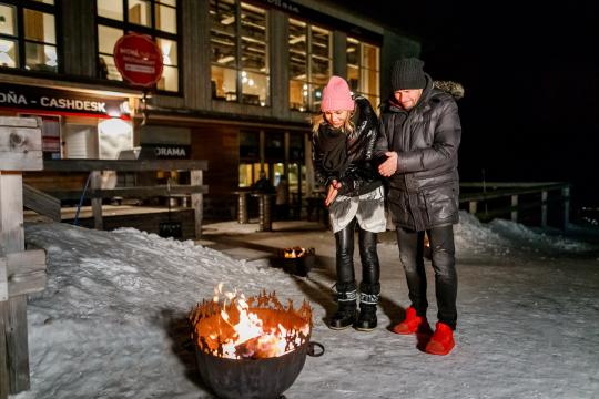 Večera pod hviezdami Skalnaté Pleso