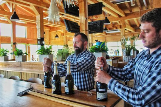 Silvester in Kuflonka - Fußgänger