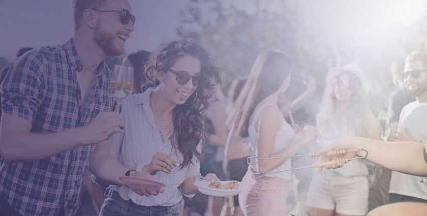 Street food party at the Grand Jasná hotel